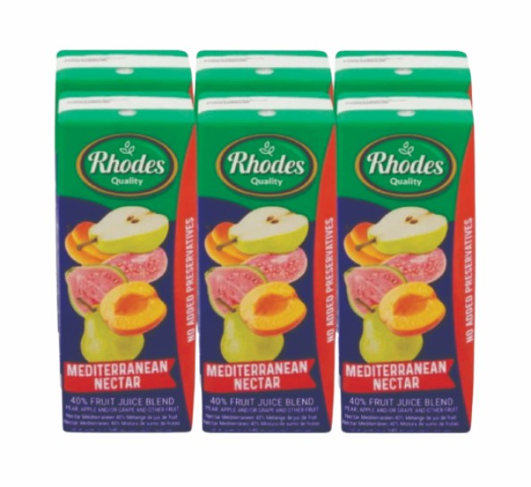 RHODES NECTAR JUICE TROPICAL 6X200ML